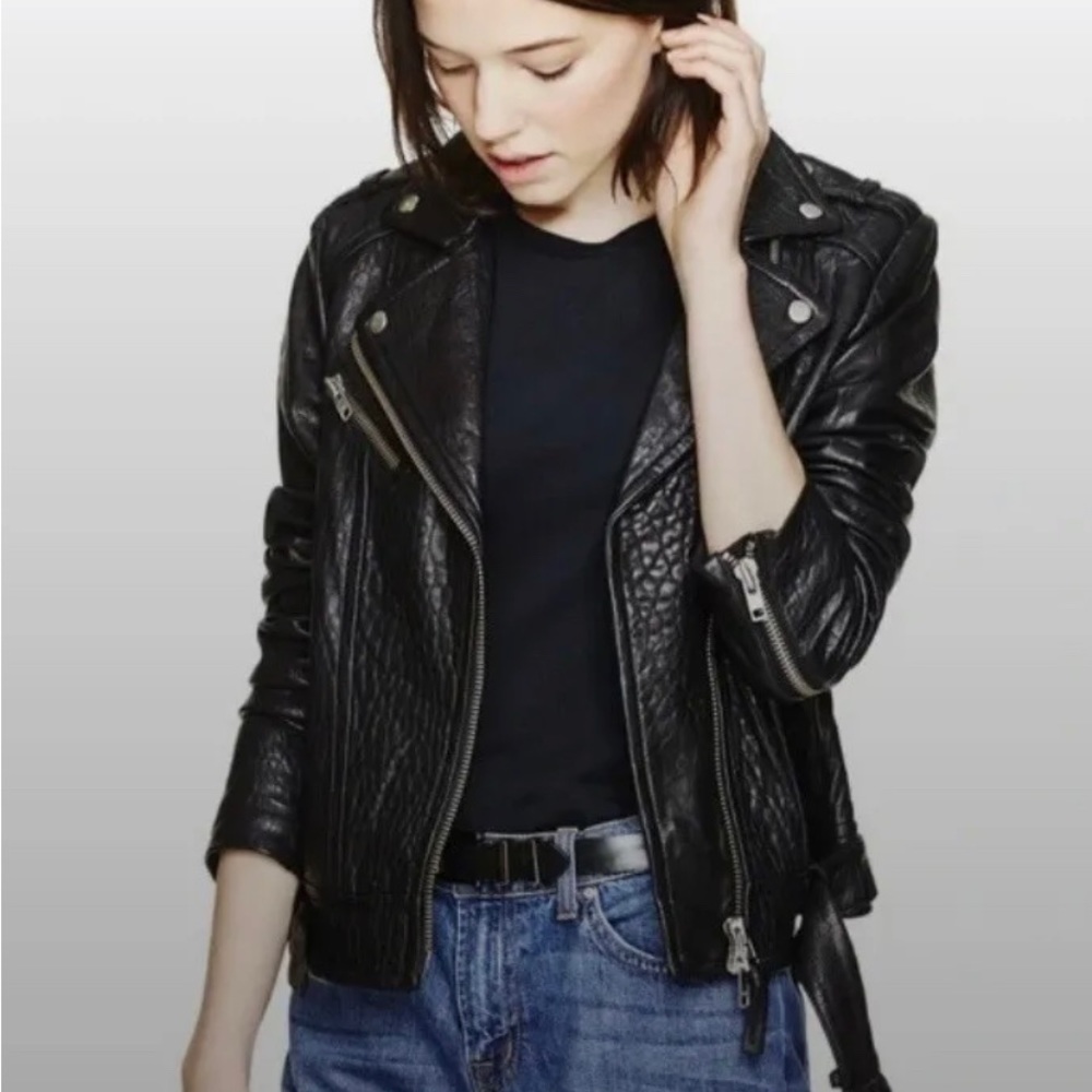 Aritzia x Mackage Rumer leather jacket   Size Small - Picture 6 of 14